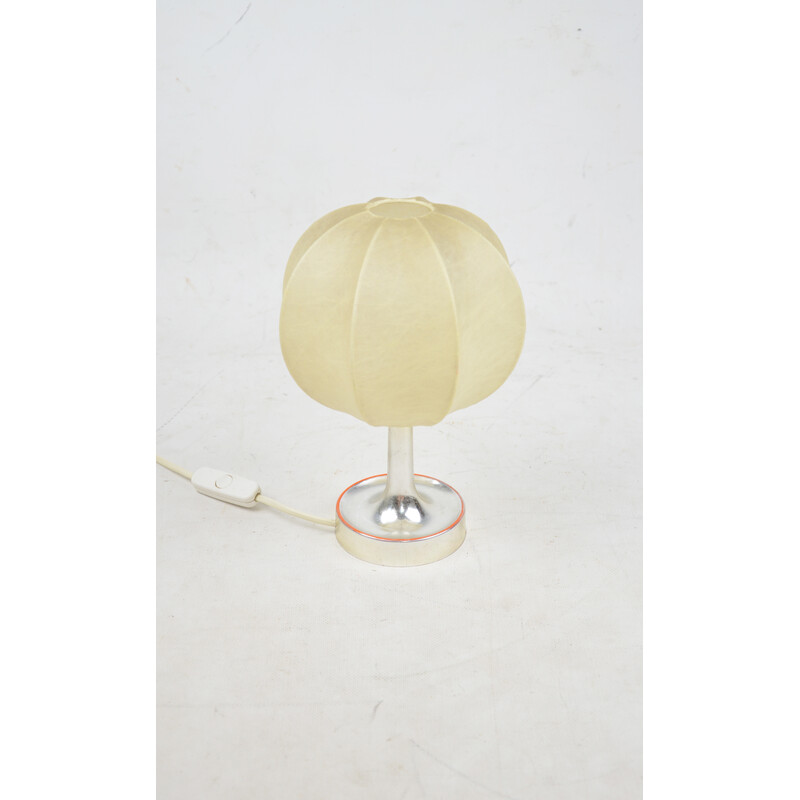 Lámpara de mesilla Cocoon vintage de Alfred Wauer, 1960