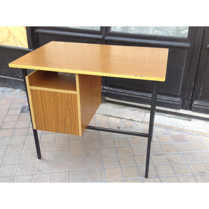 Vintage  office desk in formica - 1950s