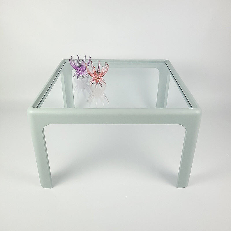Vintage plastic table by Peter Ghyczy for Horn Collection, 1970