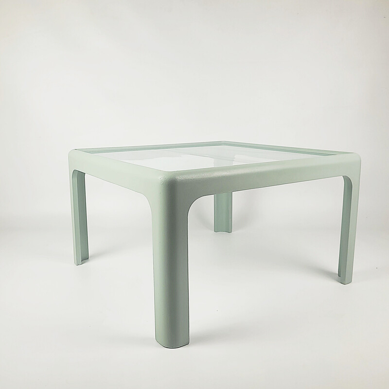 Table vintage en plastique par Peter Ghyczy pour Horn Collection, 1970