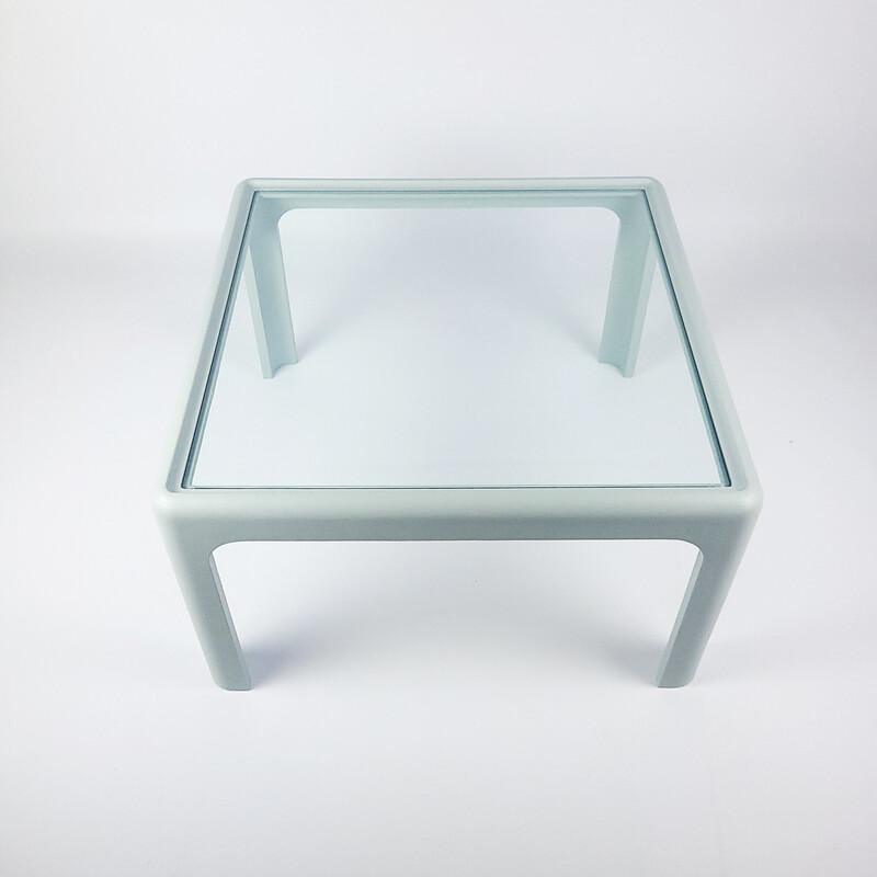 Table vintage en plastique par Peter Ghyczy pour Horn Collection, 1970