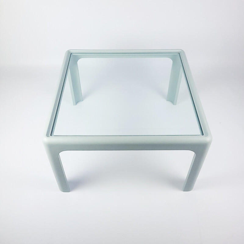 Vintage plastic table by Peter Ghyczy for Horn Collection, 1970