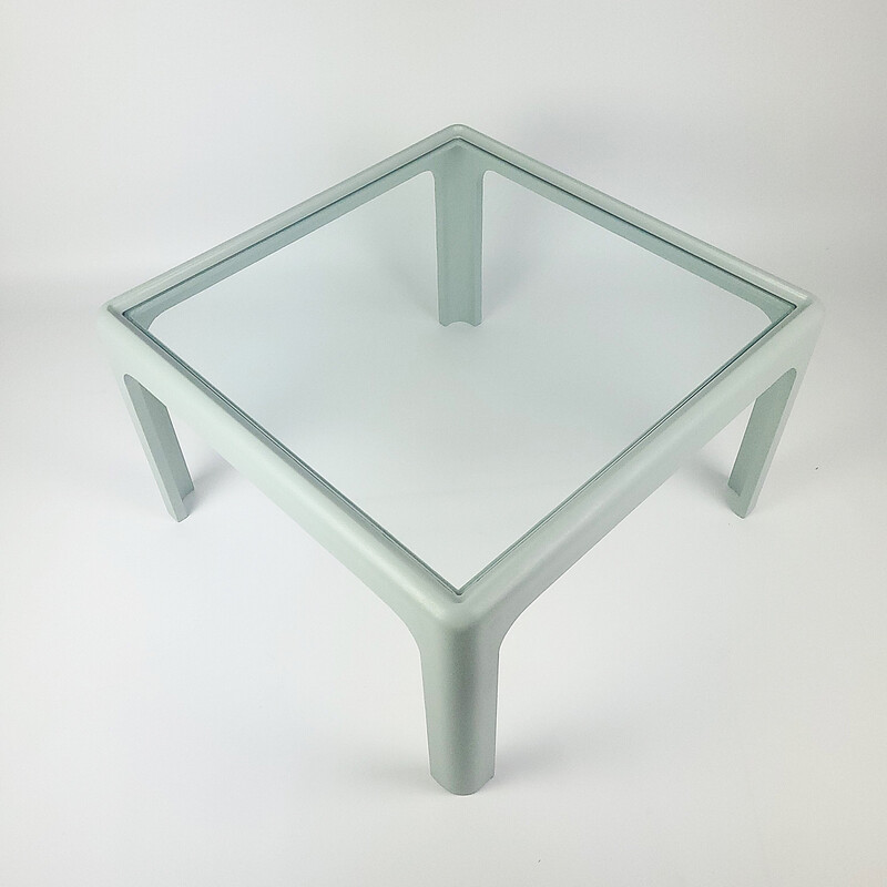 Table vintage en plastique par Peter Ghyczy pour Horn Collection, 1970