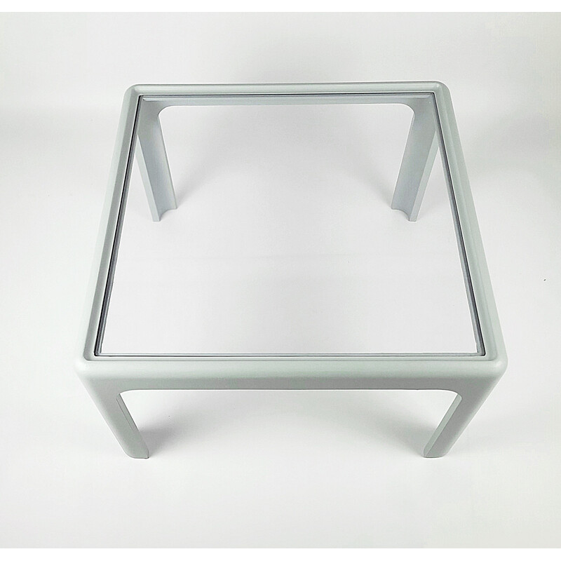 Table vintage en plastique par Peter Ghyczy pour Horn Collection, 1970