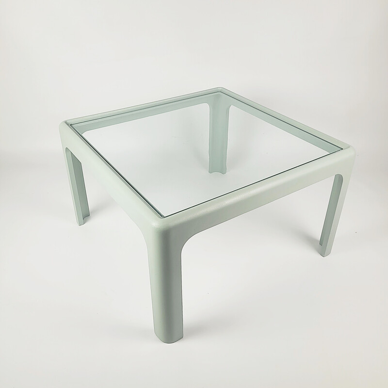 Vintage plastic table by Peter Ghyczy for Horn Collection, 1970