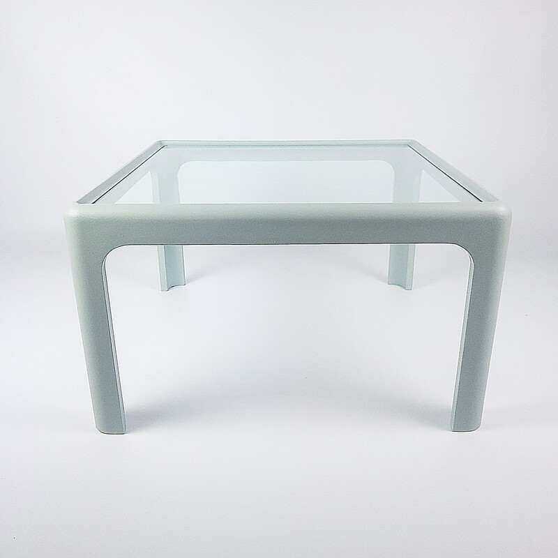 Table vintage en plastique par Peter Ghyczy pour Horn Collection, 1970