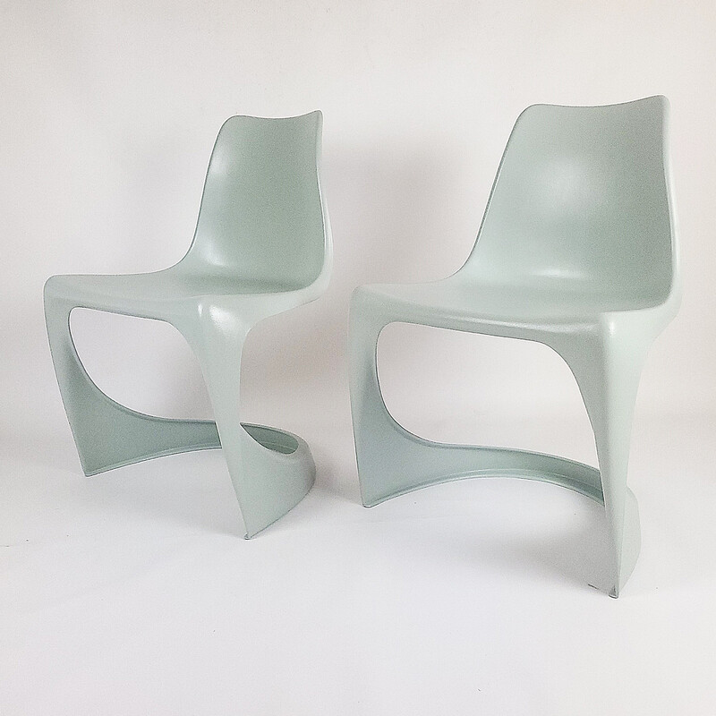 Paire de chaises vintage modèle 290 en polymère par Steen Østergaard pour Cado, 1970