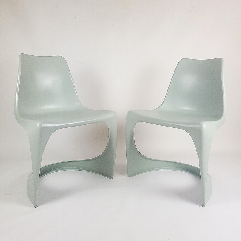 Paire de chaises vintage modèle 290 en polymère par Steen Østergaard pour Cado, 1970