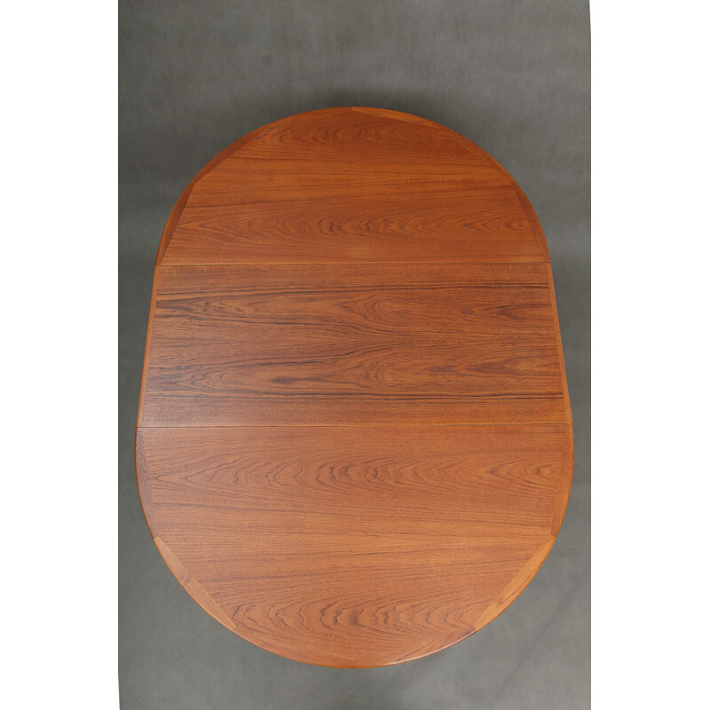 Kofod Larsen teak table for Faarup - 1960s