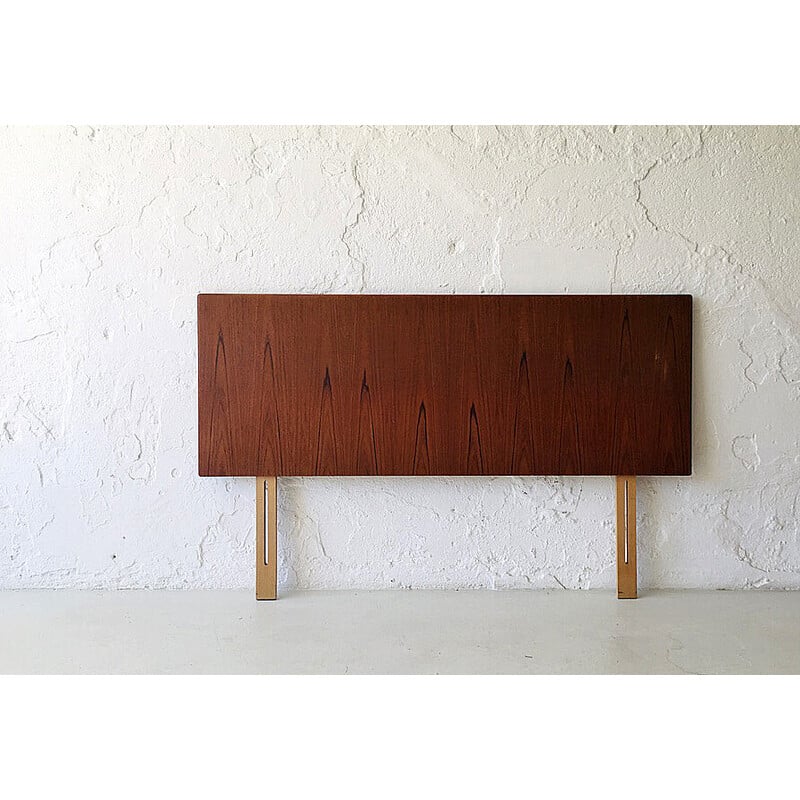 Vintage teak headboard, Denmark 1960