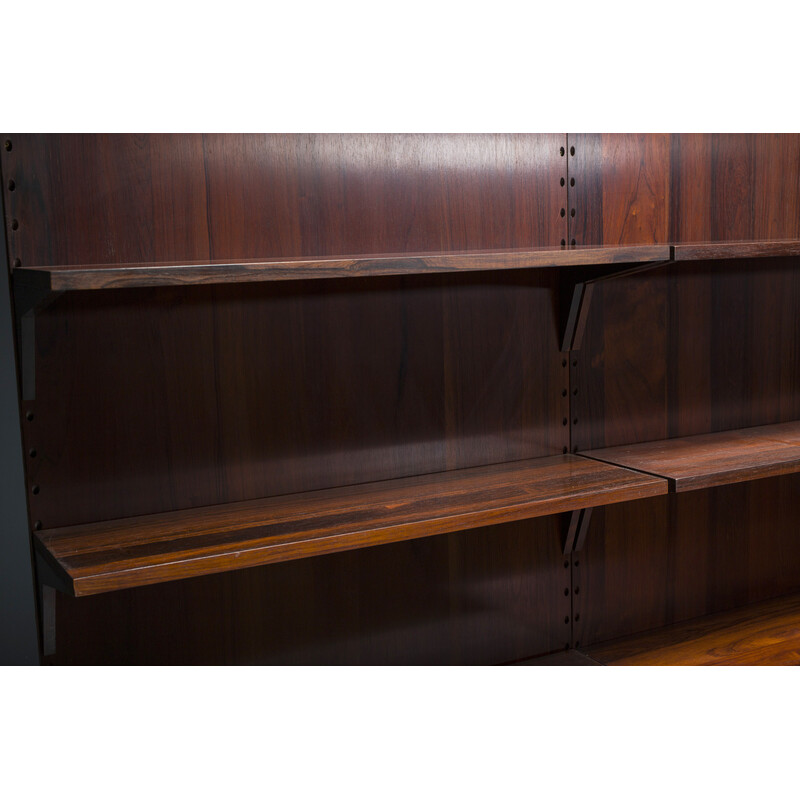 Vintage rosewood modular wall unit by Poul Cadovius for Cado, 1950