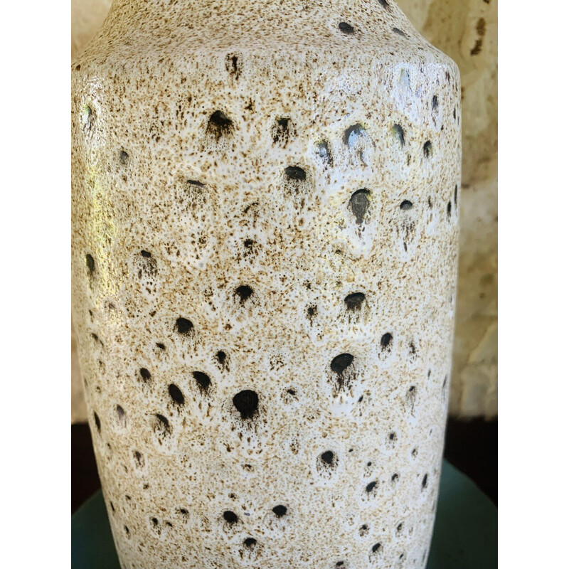 Vintage Fat Lava ceramic vase by Scheurich-Keramik, Germany 1960