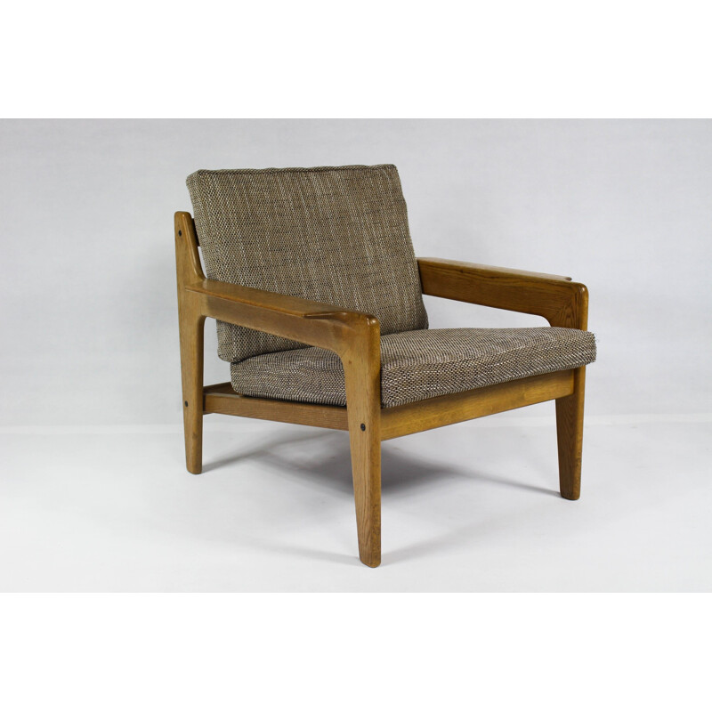 Fauteuil lounge vintage danois de Arne Wahl Iversen pour Komfort - 1960