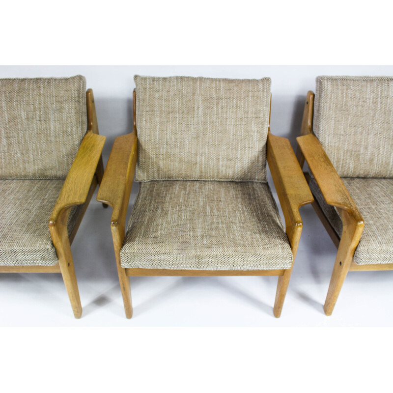 Mid century Danish Lounge Chair by Arne Wahl Iversen for Komfort - 1960s