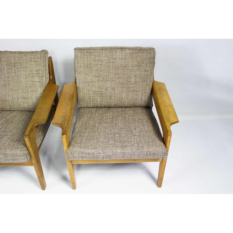 Fauteuil lounge vintage danois de Arne Wahl Iversen pour Komfort - 1960