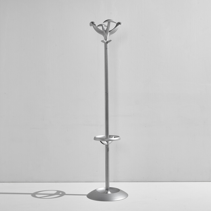 Vintage 1070 Cactus coat rack in metal and plastic by Raul Barbieri for Rexite, Italy 1980