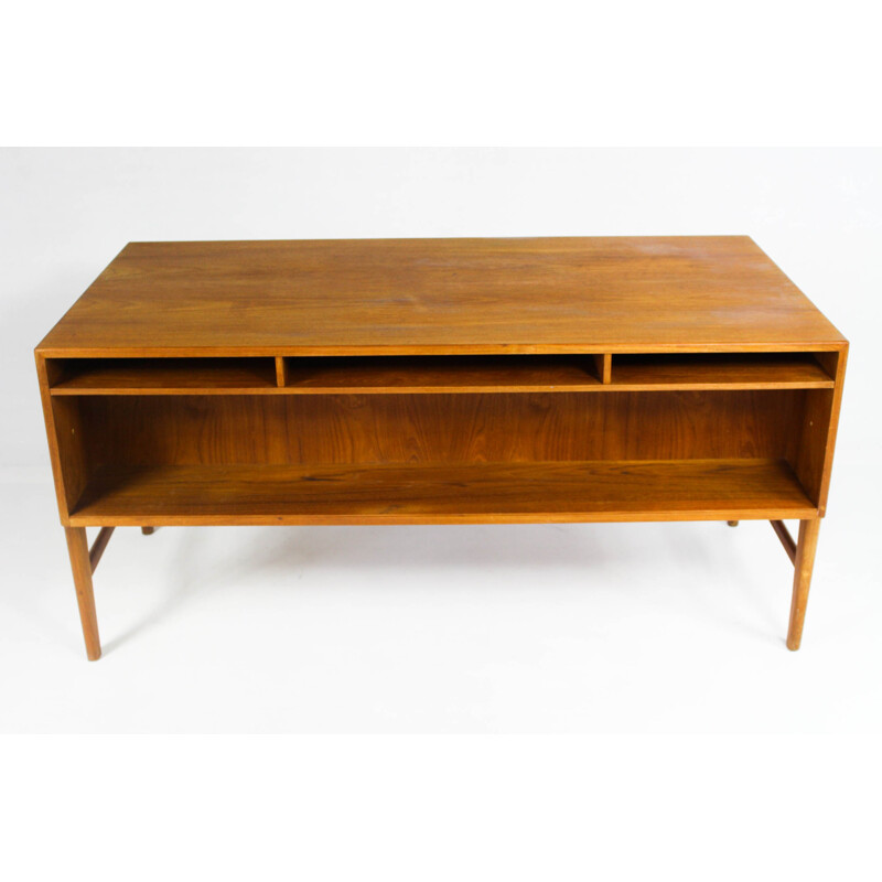 Danish Modern Desk with 6 drawers - 1960s