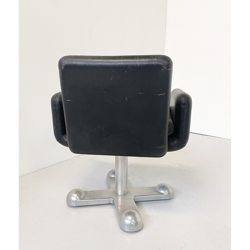 Vintage desk chair by Perry King and Santiago Miranda for Planula, Italy 1970