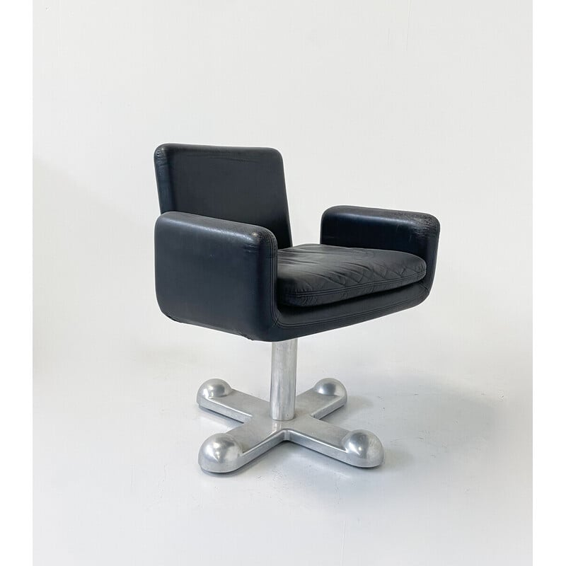 Vintage desk chair by Perry King and Santiago Miranda for Planula, Italy 1970