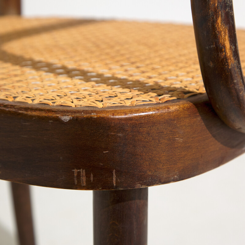 Vintage A811 wicker armchair by Thonet