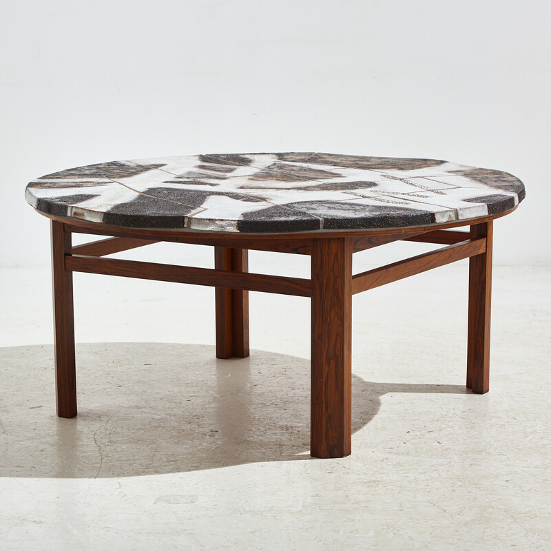 Vintage rosewood coffee table by Ole Bjørn Krüger, 1960