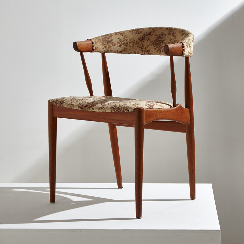 Vintage Ba 113 armchair in teak by Johannes Andersen for Brdr. Andersens furniture factory, 1960