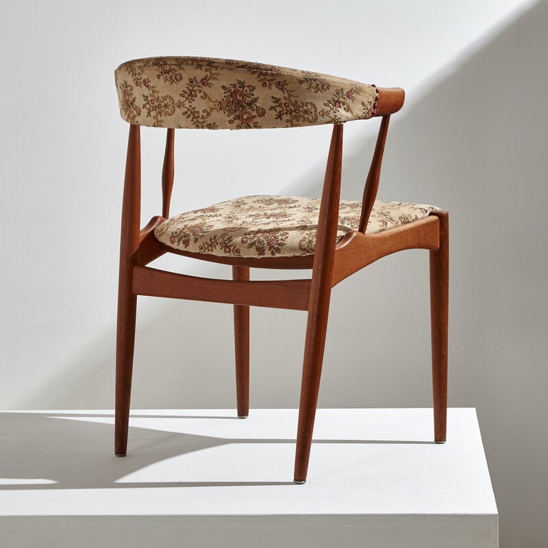 Vintage Ba 113 armchair in teak by Johannes Andersen for Brdr. Andersens furniture factory, 1960