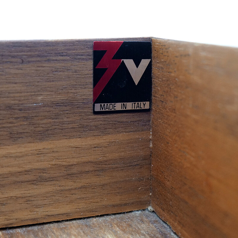 Paire de tables de chevet vintage "Silvia" en bois par George Coslin pour 3V, 1960