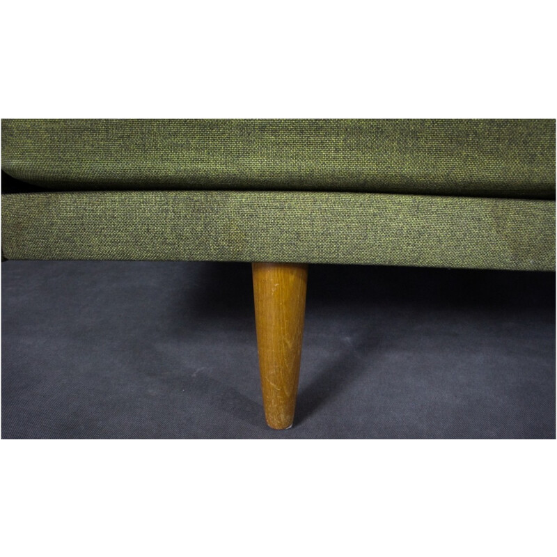 Danish green 3 seater sofa  - 1960s