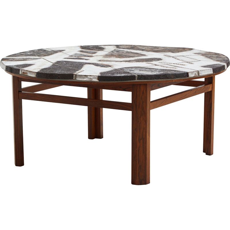 Vintage rosewood coffee table by Ole Bjørn Krüger, 1960