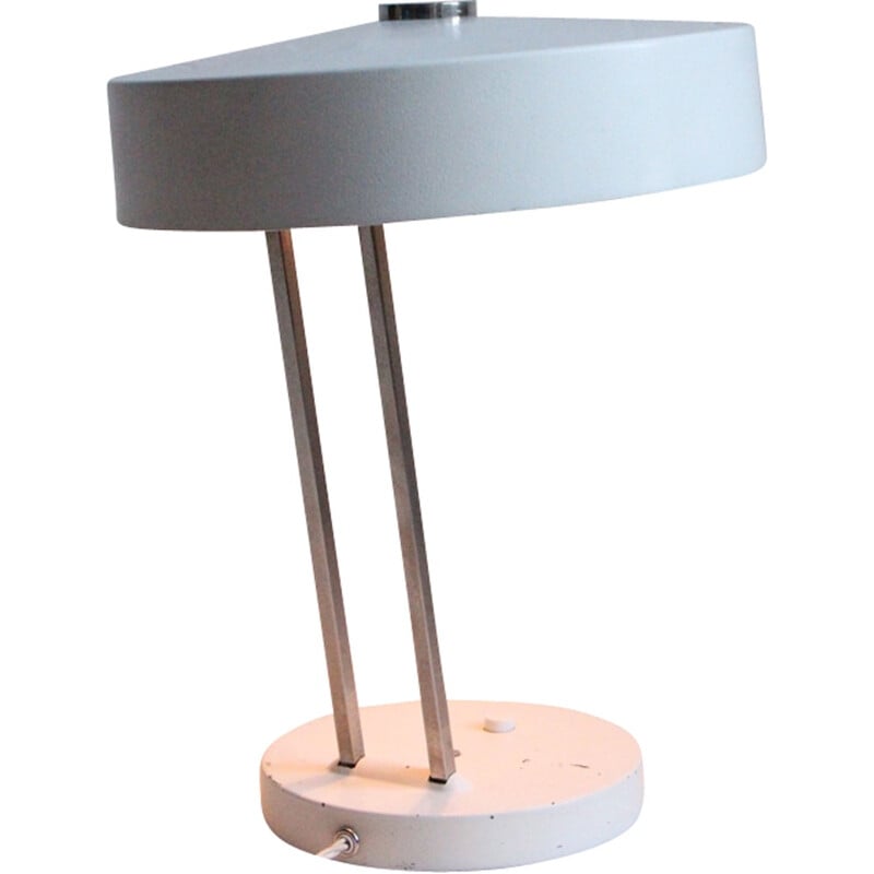 White Dutch desk Lamp by SIS - 1960s 