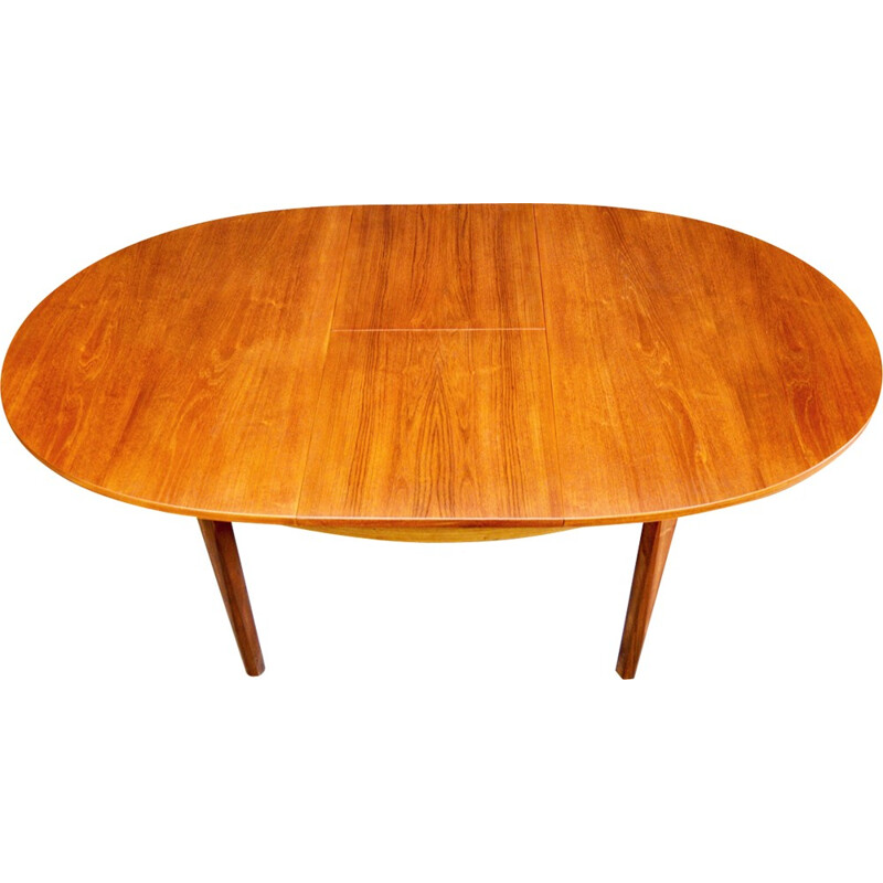 Mid-Century extendable teak dining table by William Lawrence - 1960s