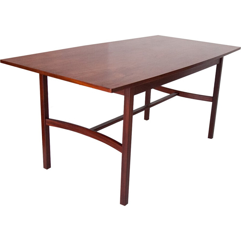 Mid-century rectangular teak table - 1960s