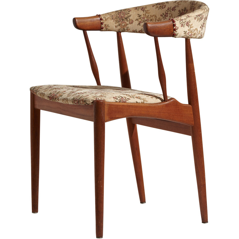 Vintage Ba 113 armchair in teak by Johannes Andersen for Brdr. Andersens furniture factory, 1960