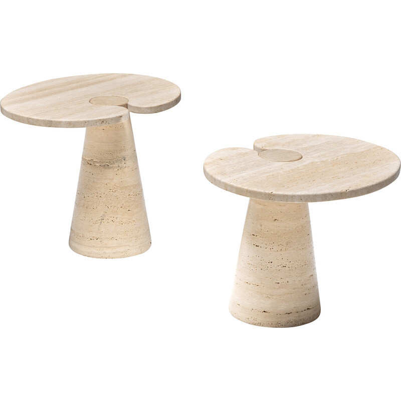 Tables d'appoint vintage - angelo mangiarotti
