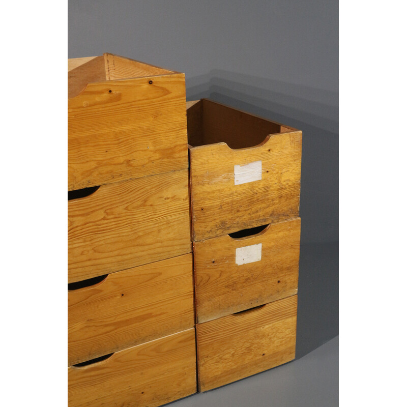 Vintage storage box by Charlotte and Perriand Jean Prouvé, 1972