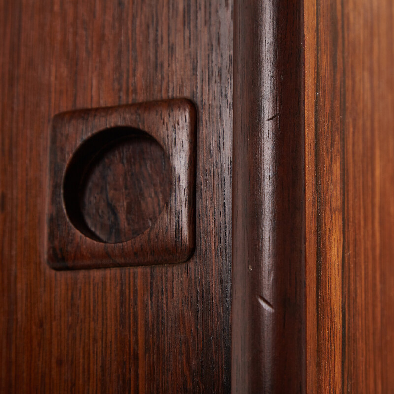 Vintage rosewood sideboard by Johannes Andersen for Uldum Møbelfabrik, Denmark 1960