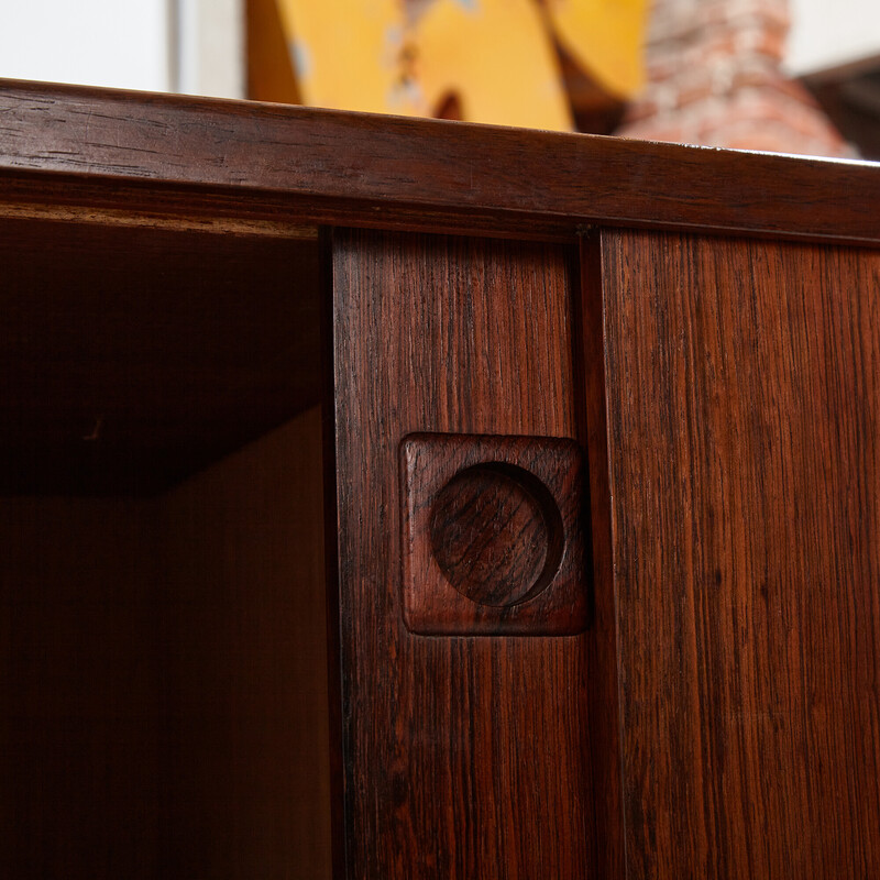 Vintage rosewood sideboard by Johannes Andersen for Uldum Møbelfabrik, Denmark 1960