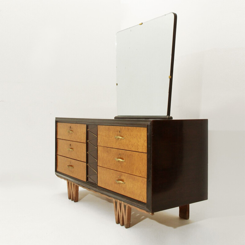 Italian Rationalist chest of drawers - 1940s