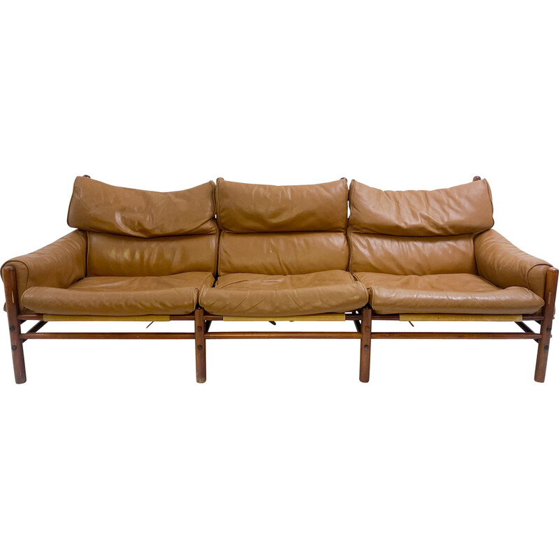 Vintage Kon Tiki sofa by Arne Norell, Sweden 1960