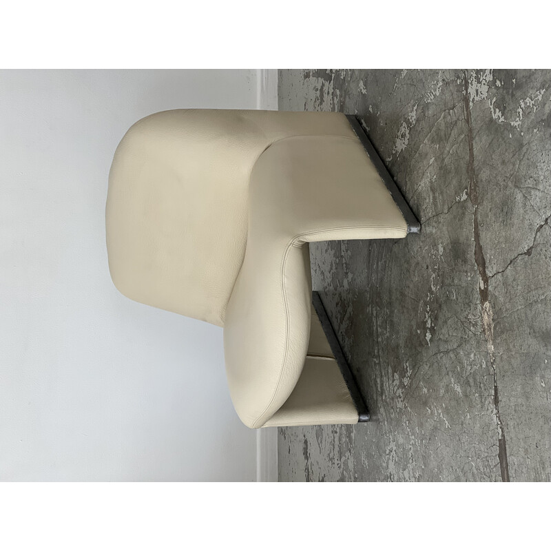 Vintage "Alky" armchair in aluminum and metal by Giancarlo Piretti for Castelli, Italy 1970