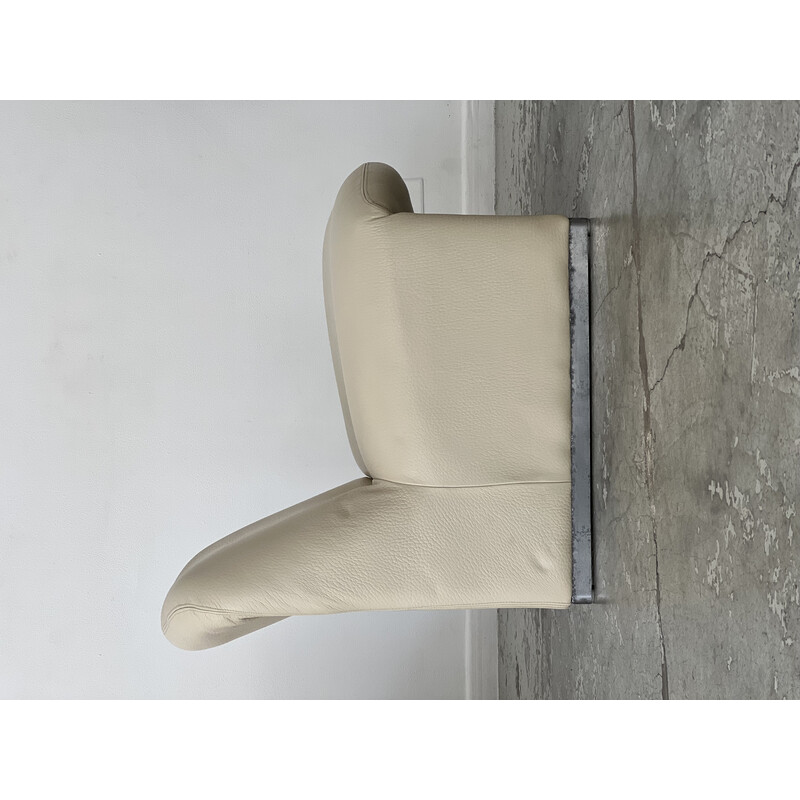 Vintage "Alky" armchair in aluminum and metal by Giancarlo Piretti for Castelli, Italy 1970