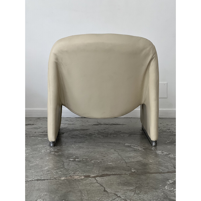 Vintage "Alky" armchair in aluminum and metal by Giancarlo Piretti for Castelli, Italy 1970