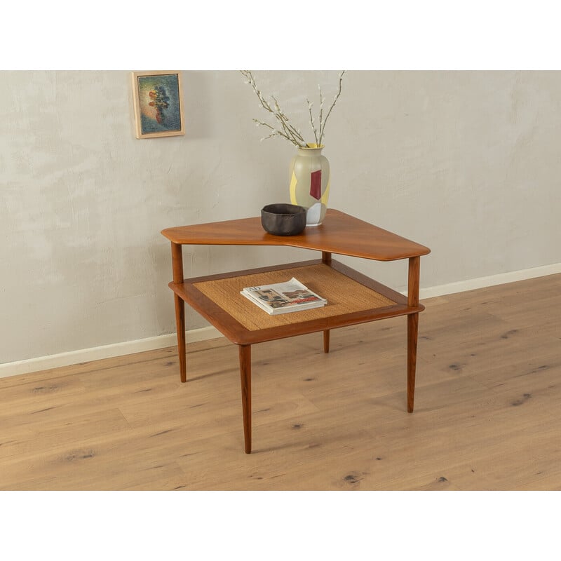 Vintage Minerva coffee table in teak by Peter Hvidt and Orla Mølgaard-Nielsen for France et Fils, 1960