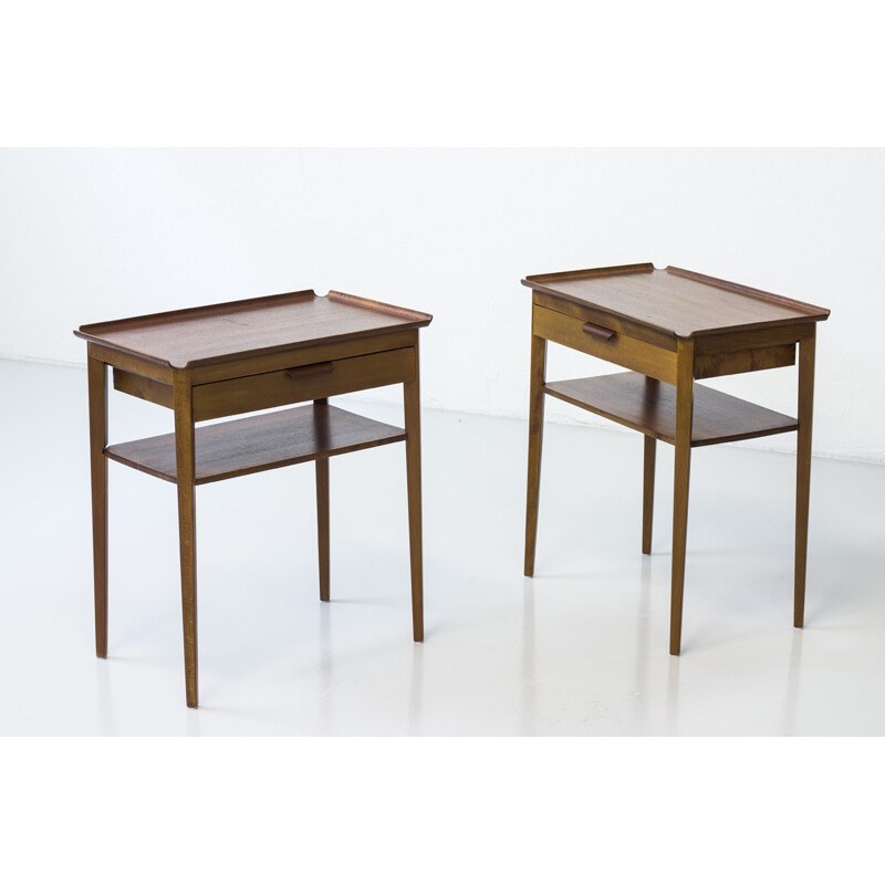 Pair of night stands by Bertil Fridhagen for Bodafors - 1950s