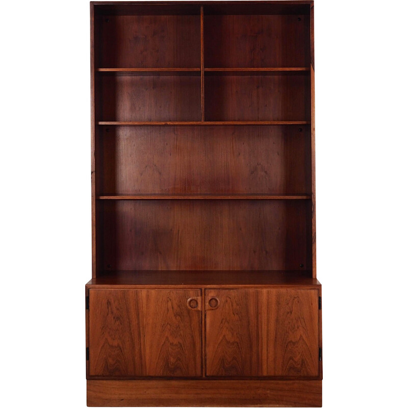 Vintage rosewood bookcase by Svend Langkilde, Denmark 1970