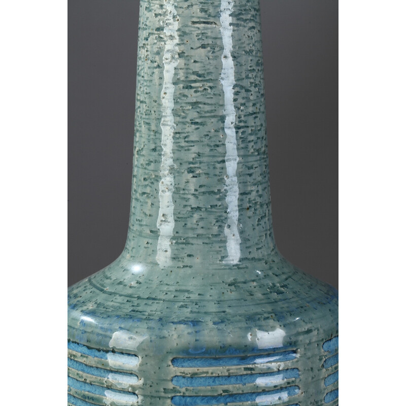 Palshus enameled ceramic lamp - 1960s