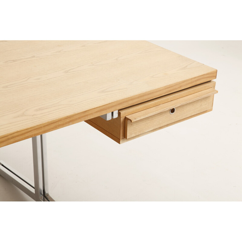 Large desk in oak wood, Manufacturer AP Originals - 1960s