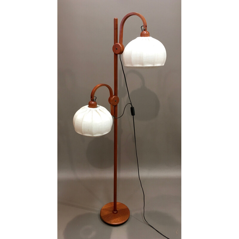 Scandinavian modular floor lamp - 1950s