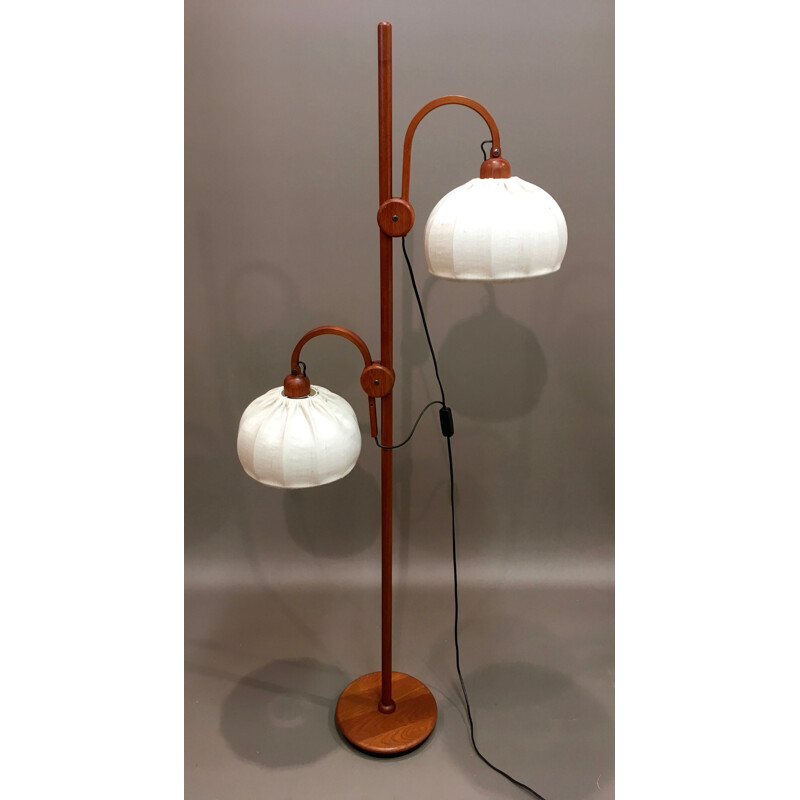 Scandinavian modular floor lamp - 1950s